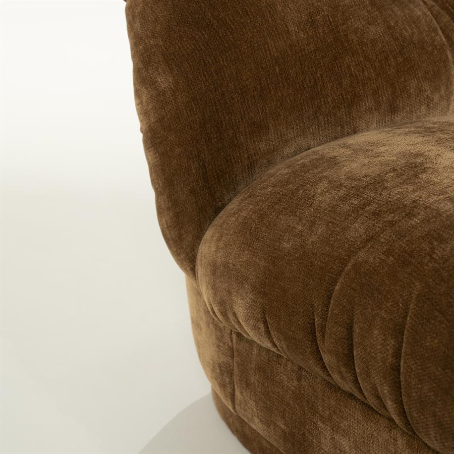 Lounge chair Nook - mustard