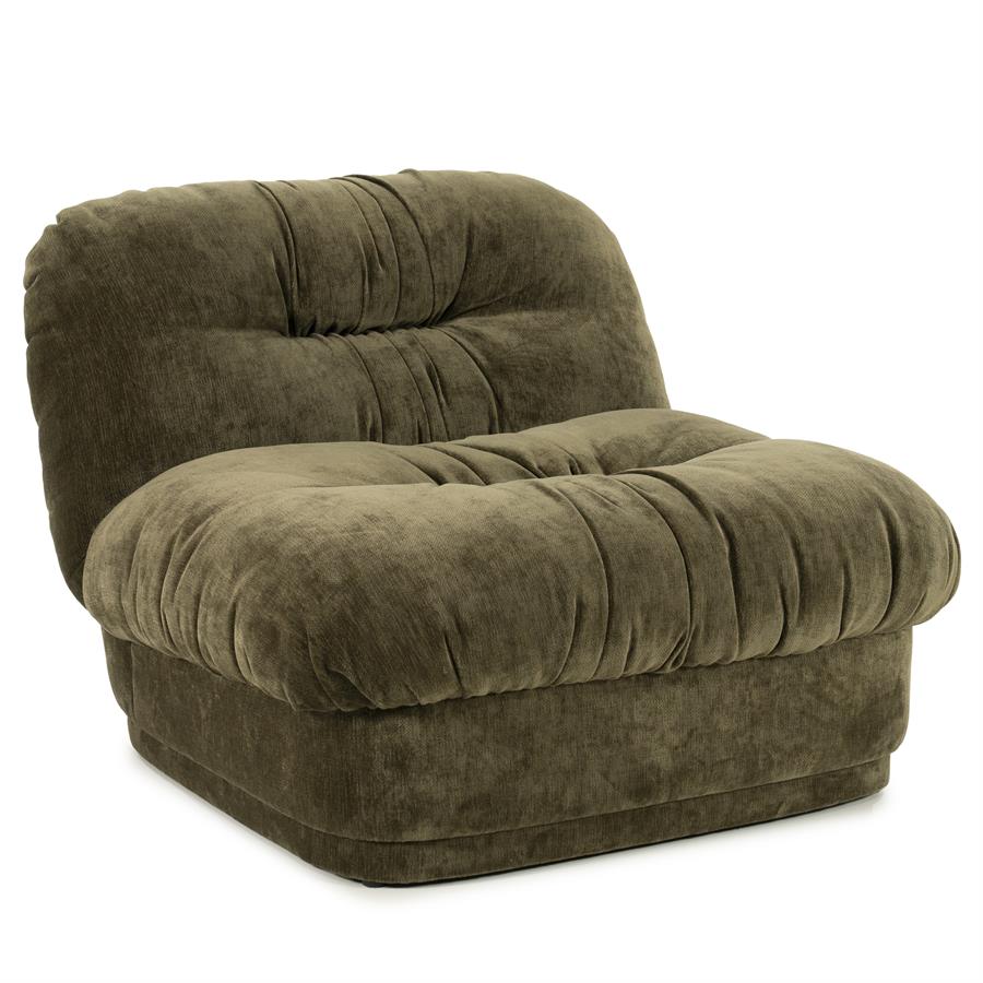 Lounge chair Nook - green
