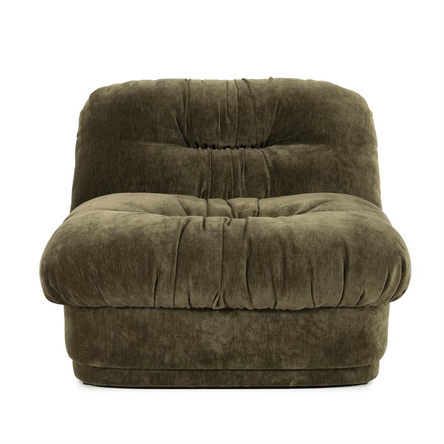 Lounge chair Nook - green