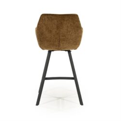 Barstool Bliss with armrest - mustard