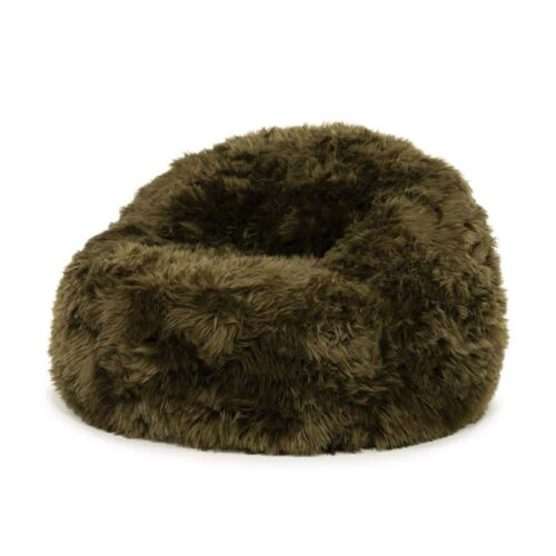 Wollen kattenbed met zachte, warme pluche bekleding voor ultiem comfort en knusse slaapplekken. Ideaal voor huisdieren die houden van een knuffelbare en gezellige rustplek.