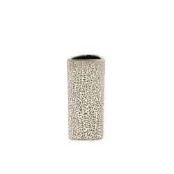 Stijlvolle keramische vazen met elegante leopardprint afwerking voor een trendy interieur styling.