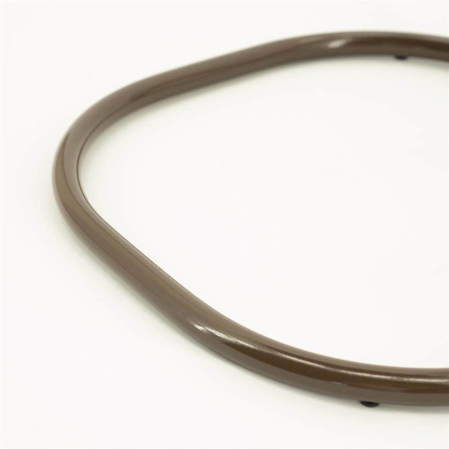 Echt houten meubelrand in lichtbruine afwerking voor moderne en stijlvolle interieurdesigns.