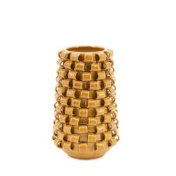 Vaasje in unieke keramische designstijl, perfect voor interieurdecoratie en woonaccessoires.