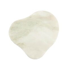 Witte marmersteen, mooi natuurlijk decoratief element voor meubels en interieur.