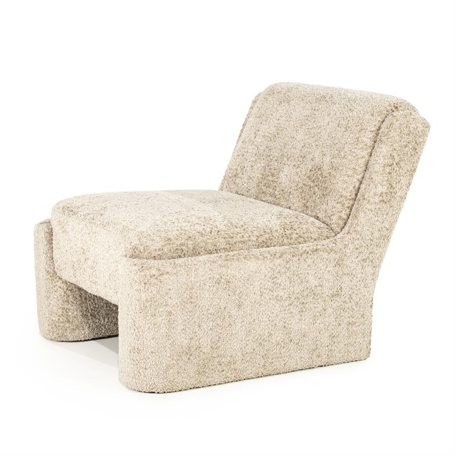 Lounge chair Omla - taupe