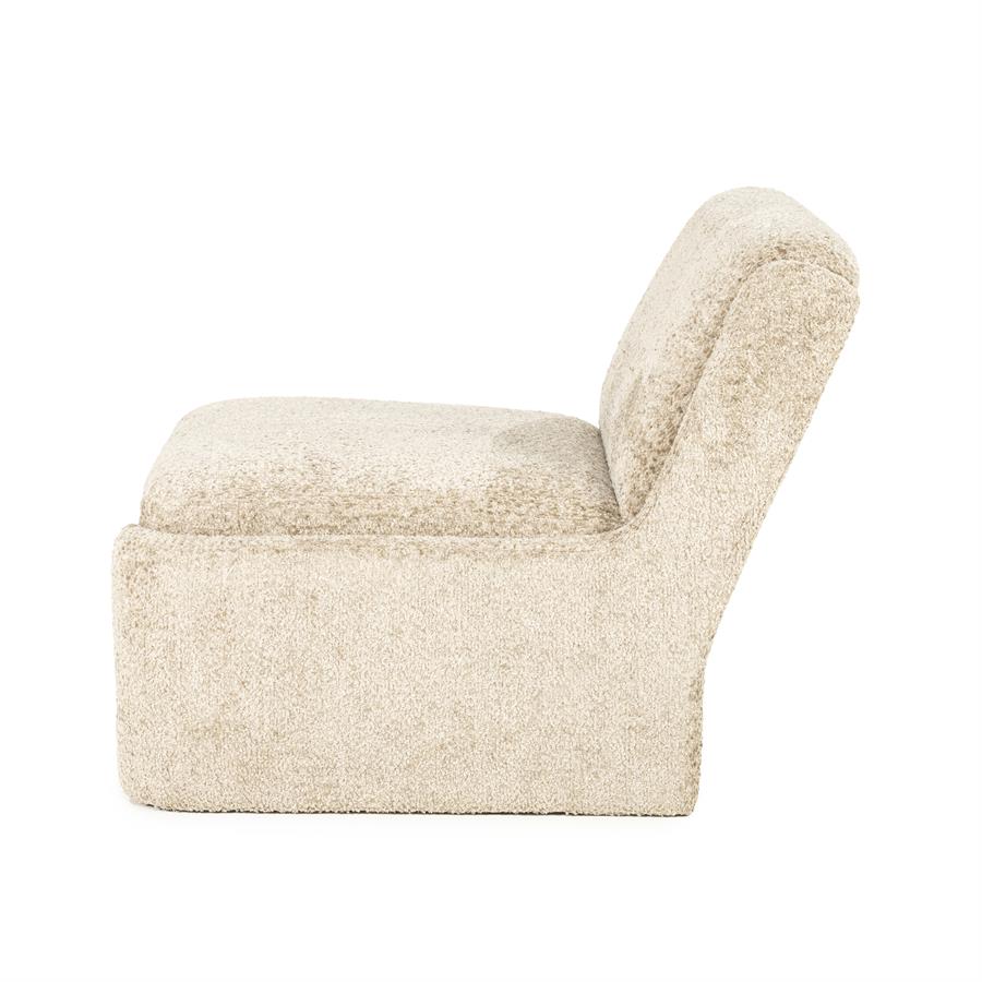 Lounge chair Omla - taupe