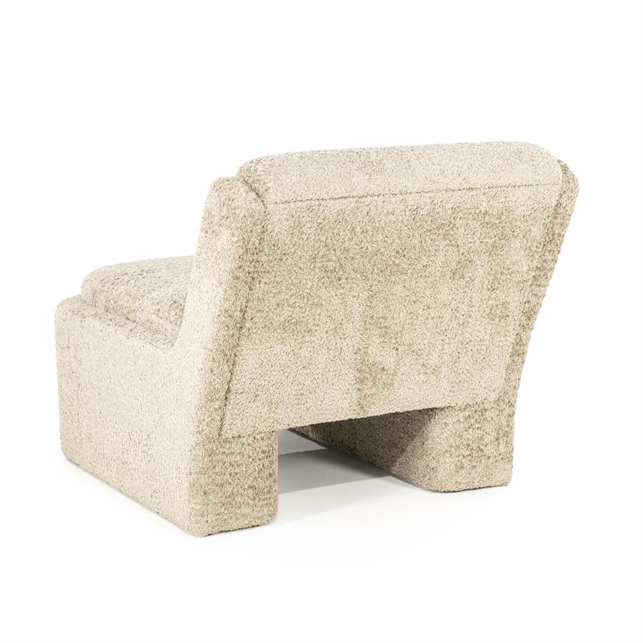 Lounge chair Omla - taupe