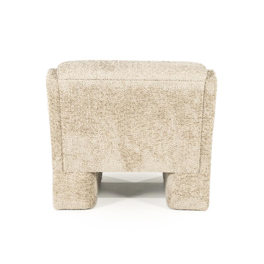Lounge chair Omla - taupe
