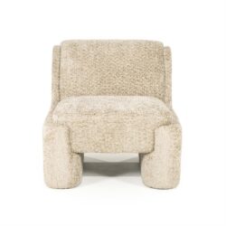 Lounge chair Omla - taupe