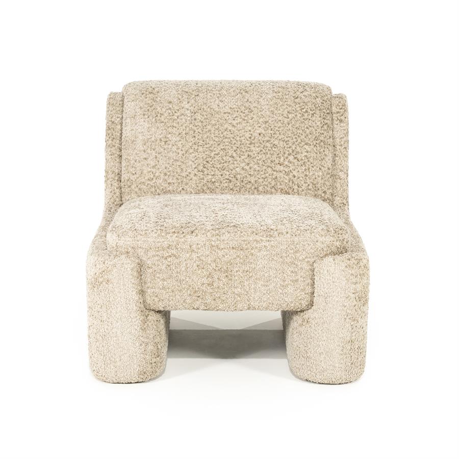 Lounge chair Omla - taupe
