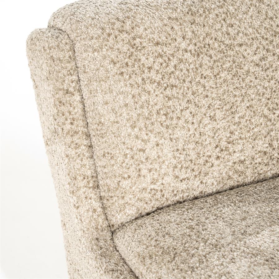 Lounge chair Omla - taupe
