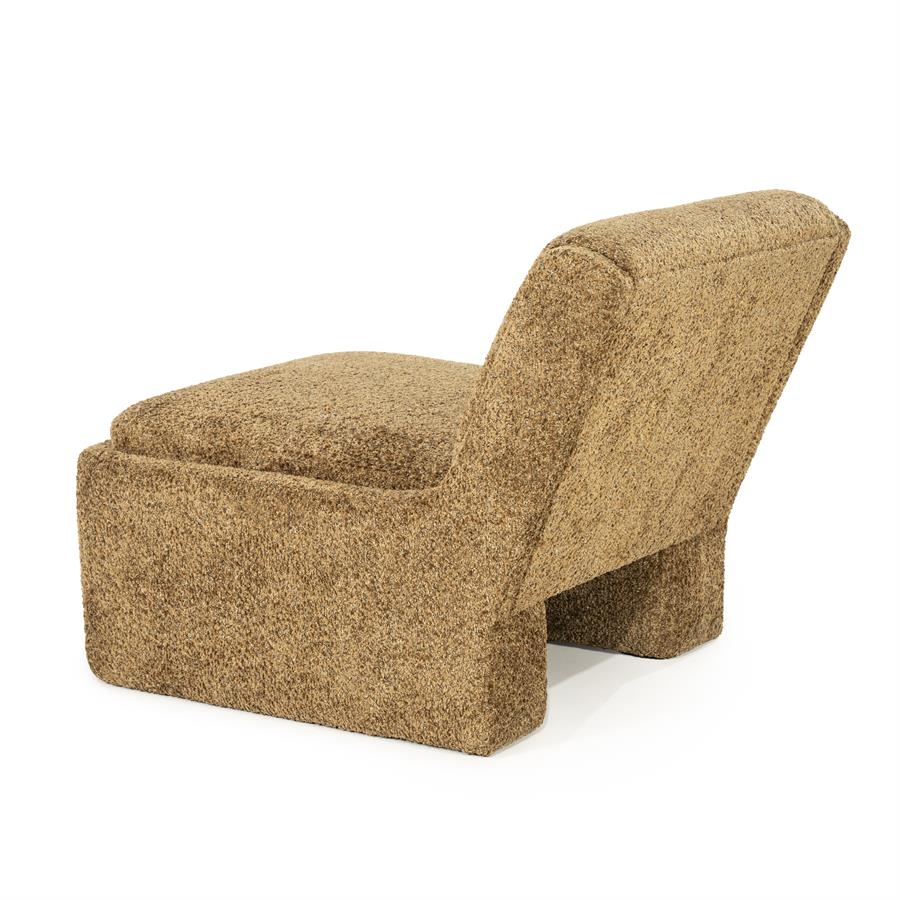 Lounge chair Omla - mustard