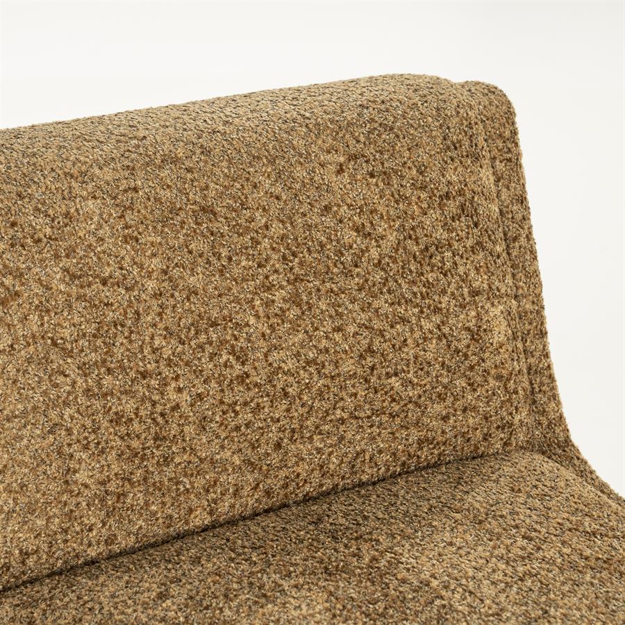 Lounge chair Omla - mustard