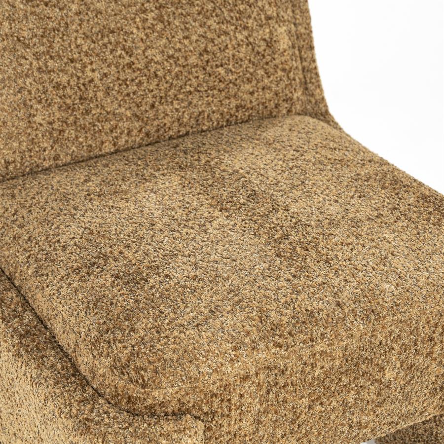 Lounge chair Omla - mustard