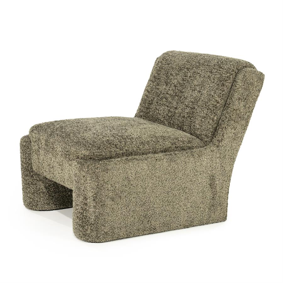 Lounge chair Omla - green