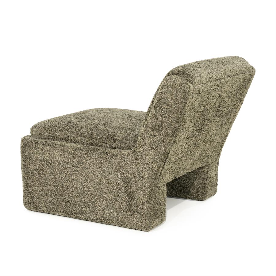 Lounge chair Omla - green