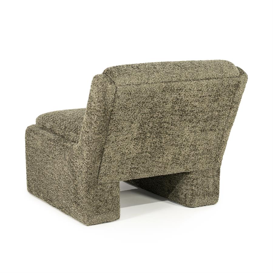 Lounge chair Omla - green