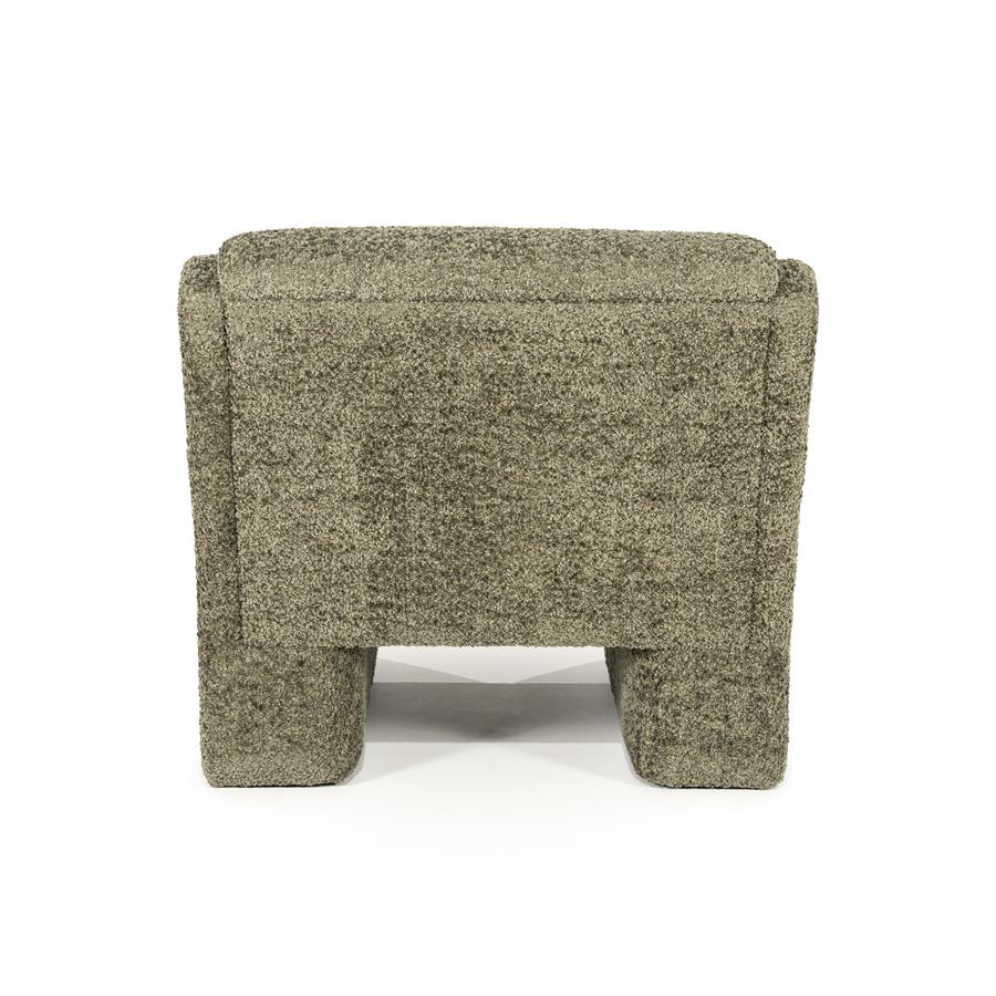 Lounge chair Omla - green