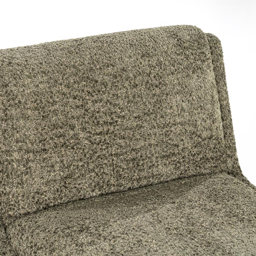 Lounge chair Omla - green