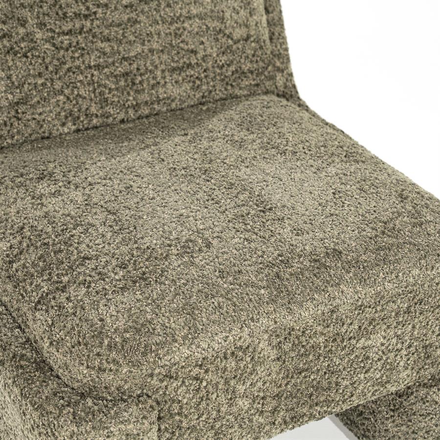 Lounge chair Omla - green