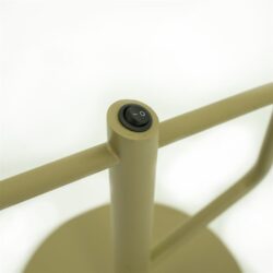 Minimalistisch lampenvoet met dimmerknop voor stijlvolle verlichting, ontworpen met moderne en strakke lijnen voor een elegant interieur.