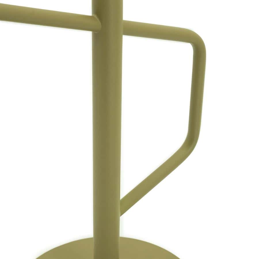 Eenvoudig en strak meubels ontwerp met een donkergroene afwerking, perfect voor een moderne woonkamer of kantoor.