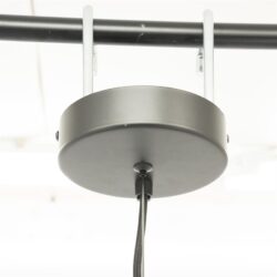 Edison hanglamp in industrieel design, metalen afwerking voor moderne interieurstijl.