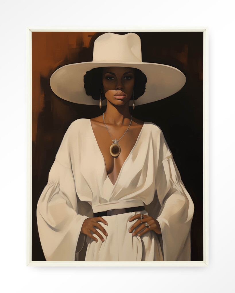 ophia wandkleed floating frame off-white Urban Cotton