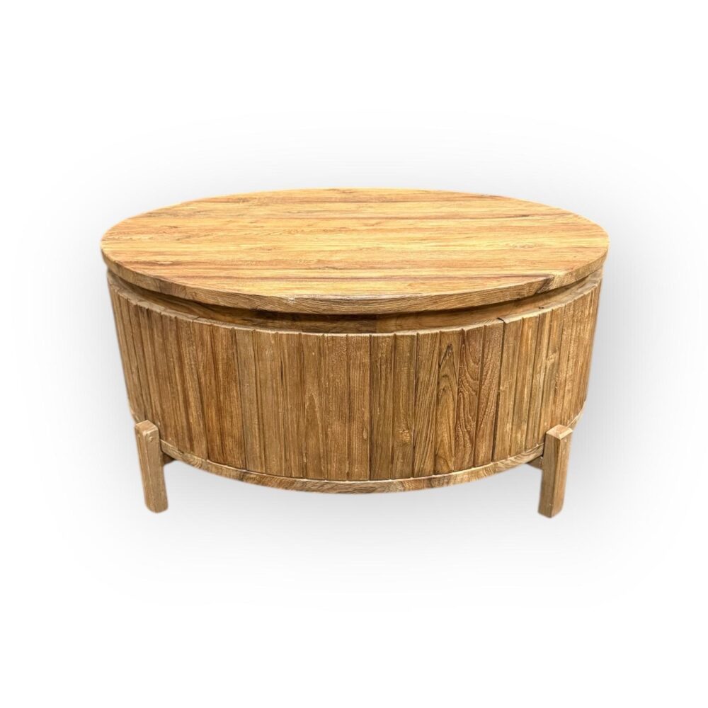 Salontafel Cortese teak rond