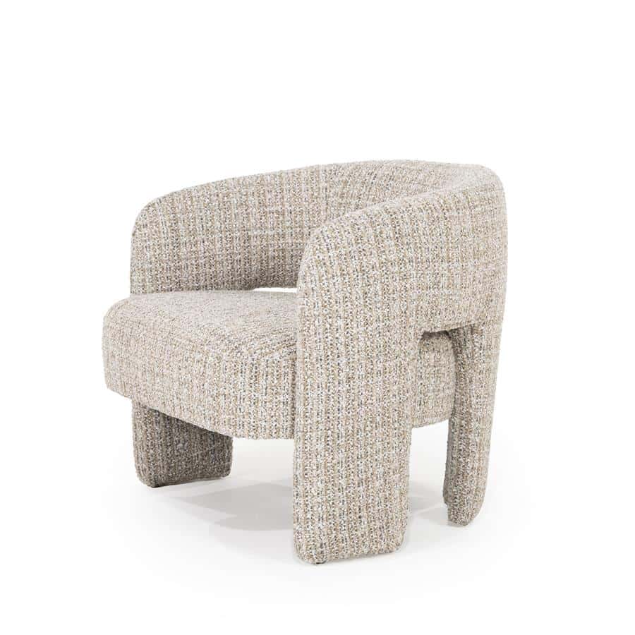Fauteuil Hamilton - taupe Asti