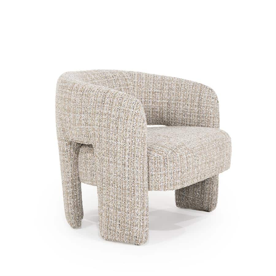 Fauteuil Hamilton - taupe Asti