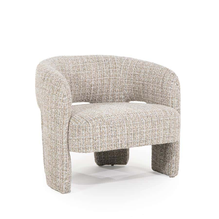 Fauteuil Hamilton - taupe Asti