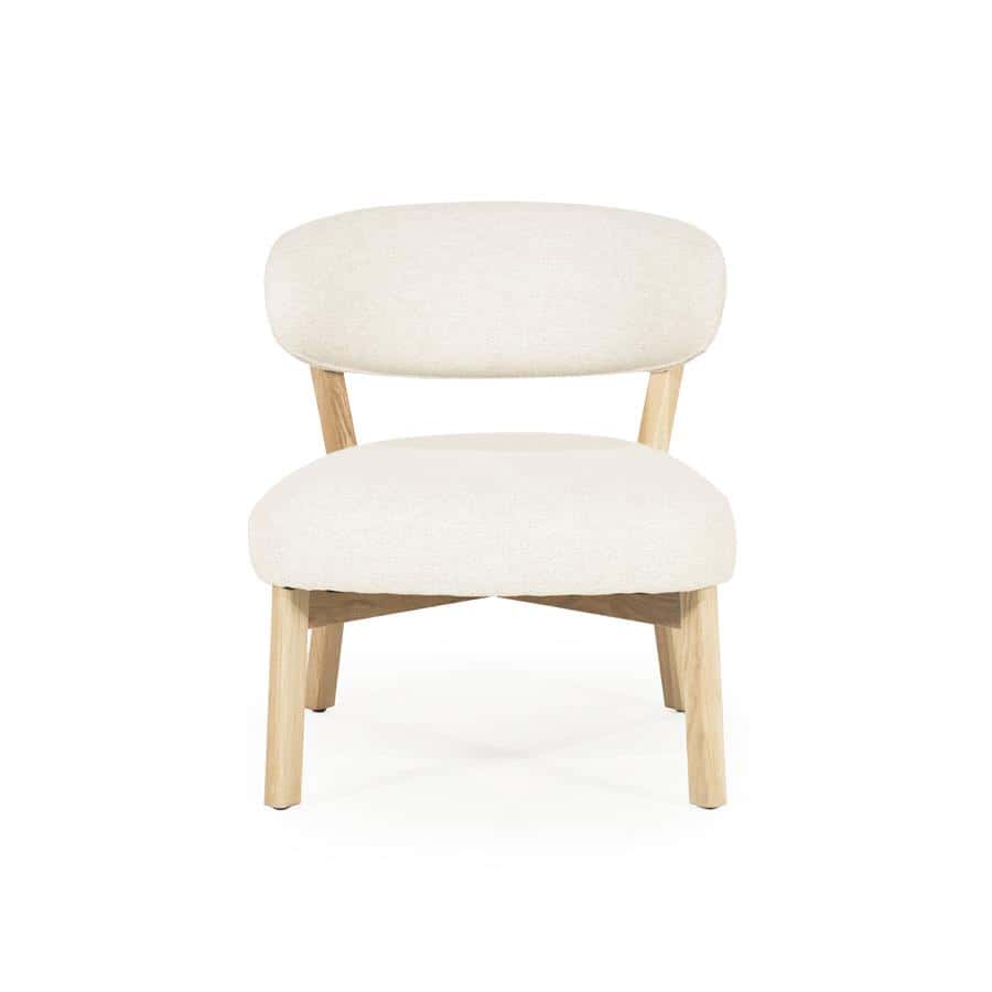 Fauteuil Mikky naturel - beige Moon