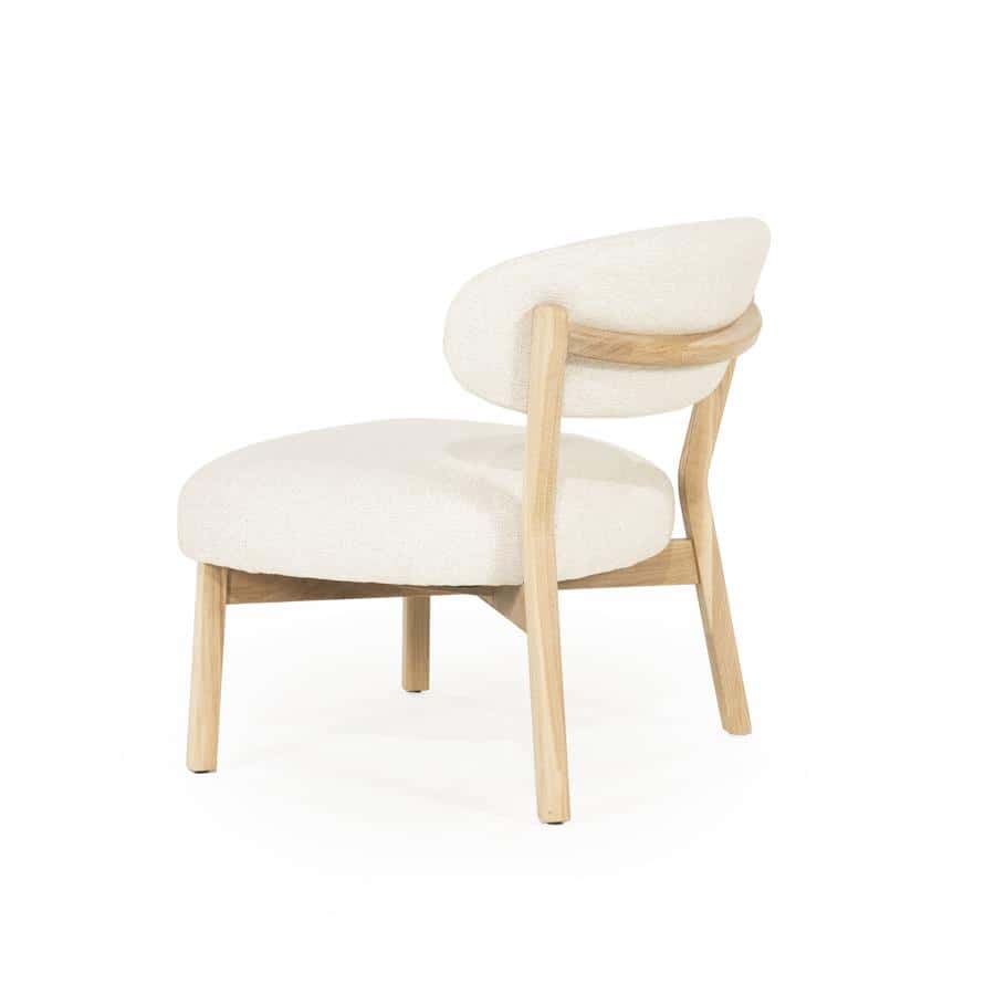 Fauteuil Mikky naturel - beige Moon