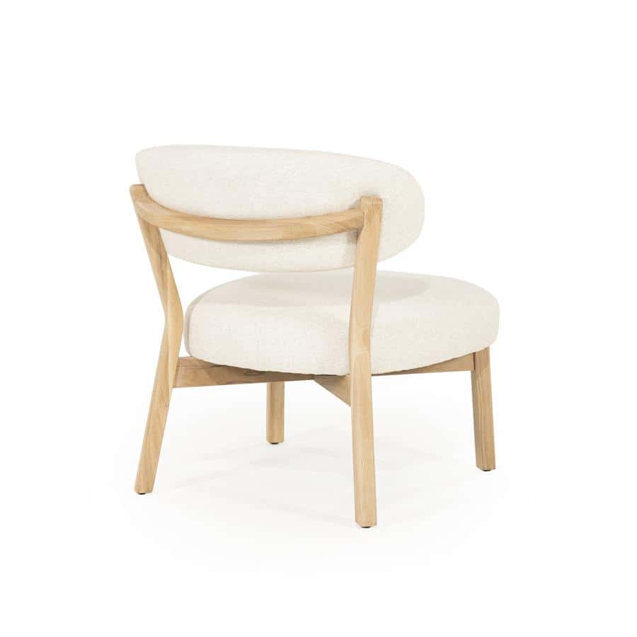 Fauteuil Mikky naturel - beige Moon