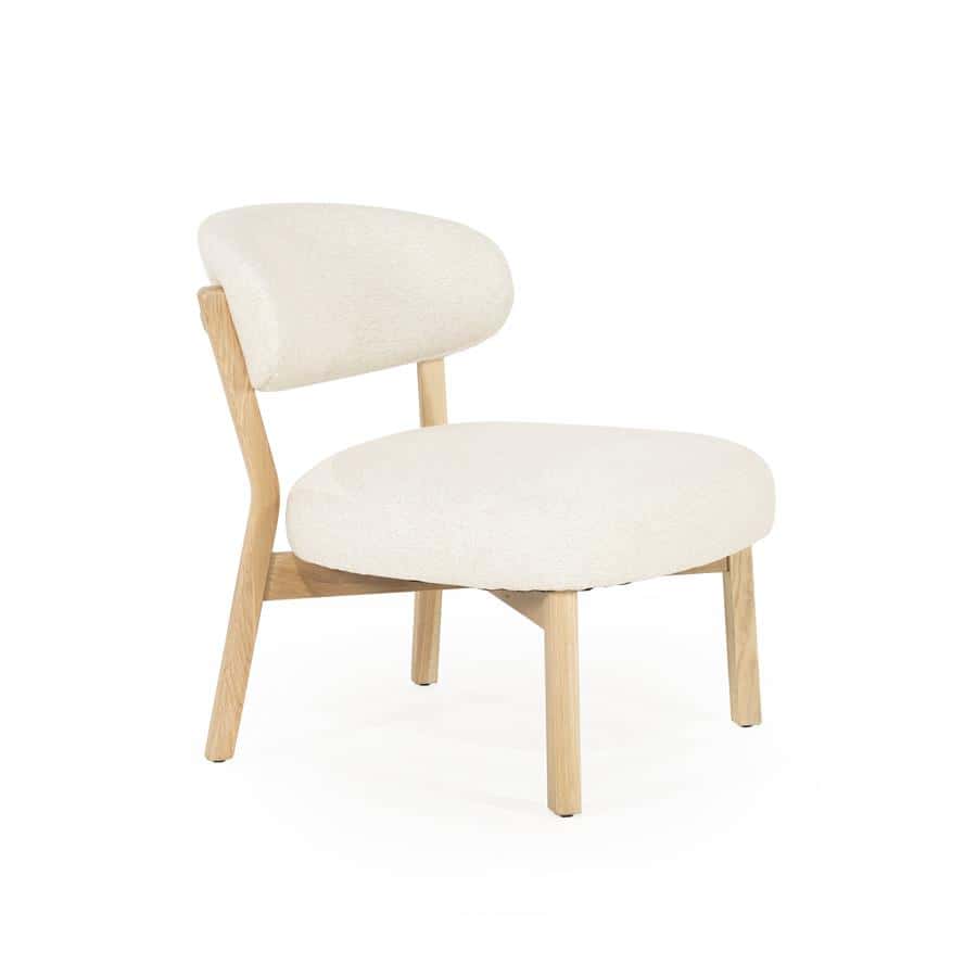 Fauteuil Mikky naturel - beige Moon