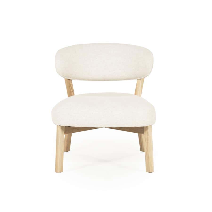Fauteuil Mikky naturel - beige Moon