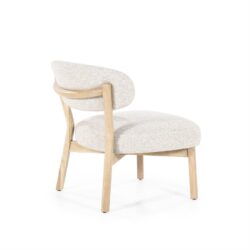 Fauteuil Mikky naturel - taupe Moon