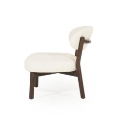 Fauteuil Mikky bruin - beige Moon