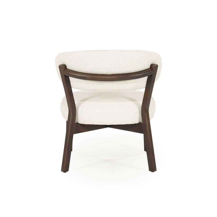 Fauteuil Mikky bruin - beige Moon