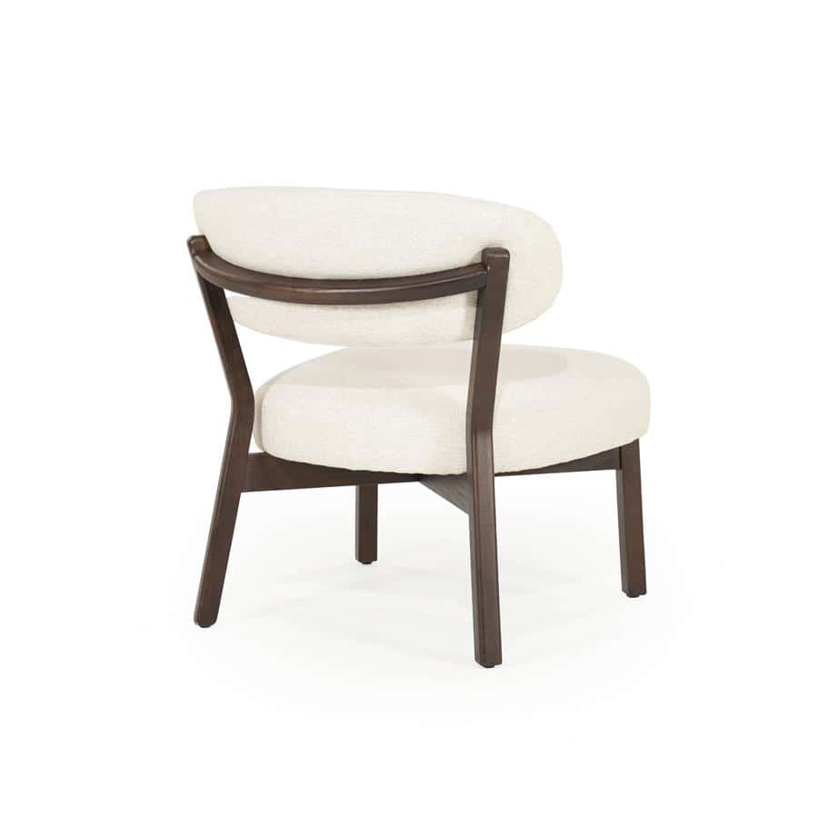 Fauteuil Mikky bruin - beige Moon