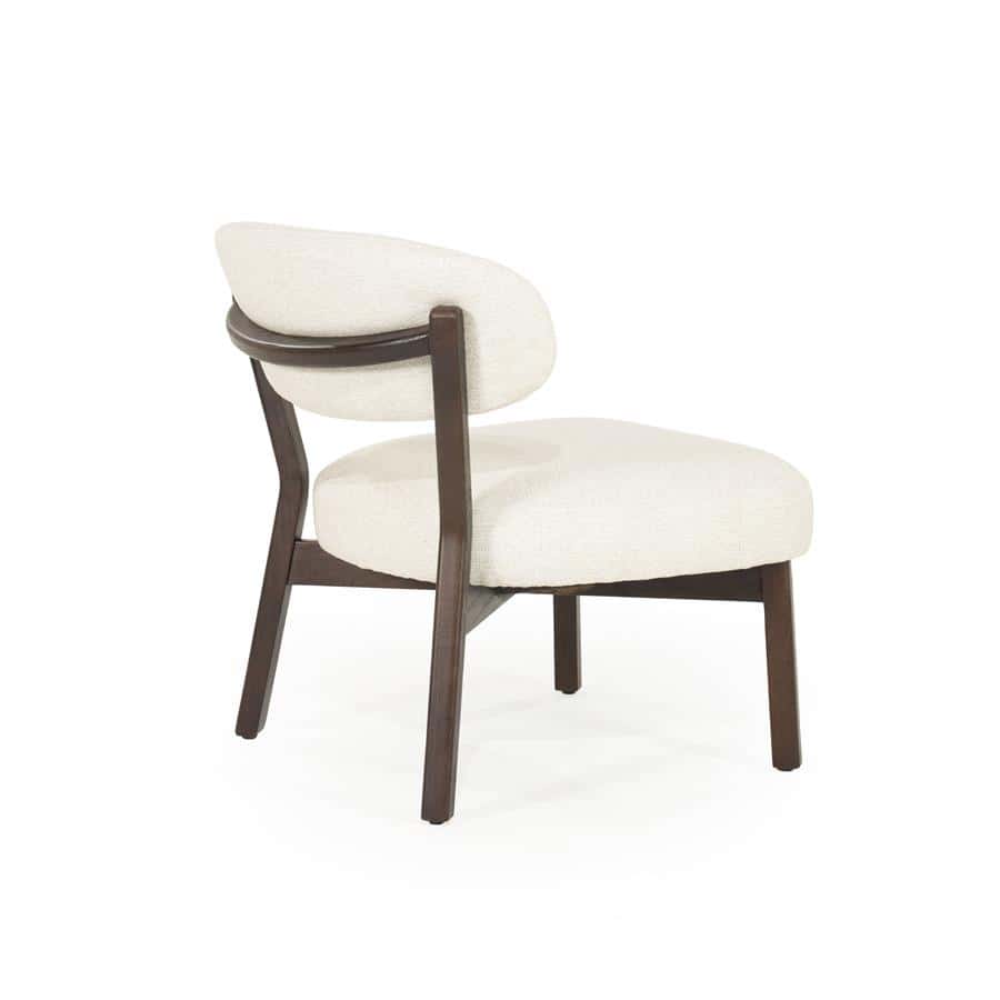 Fauteuil Mikky bruin - beige Moon
