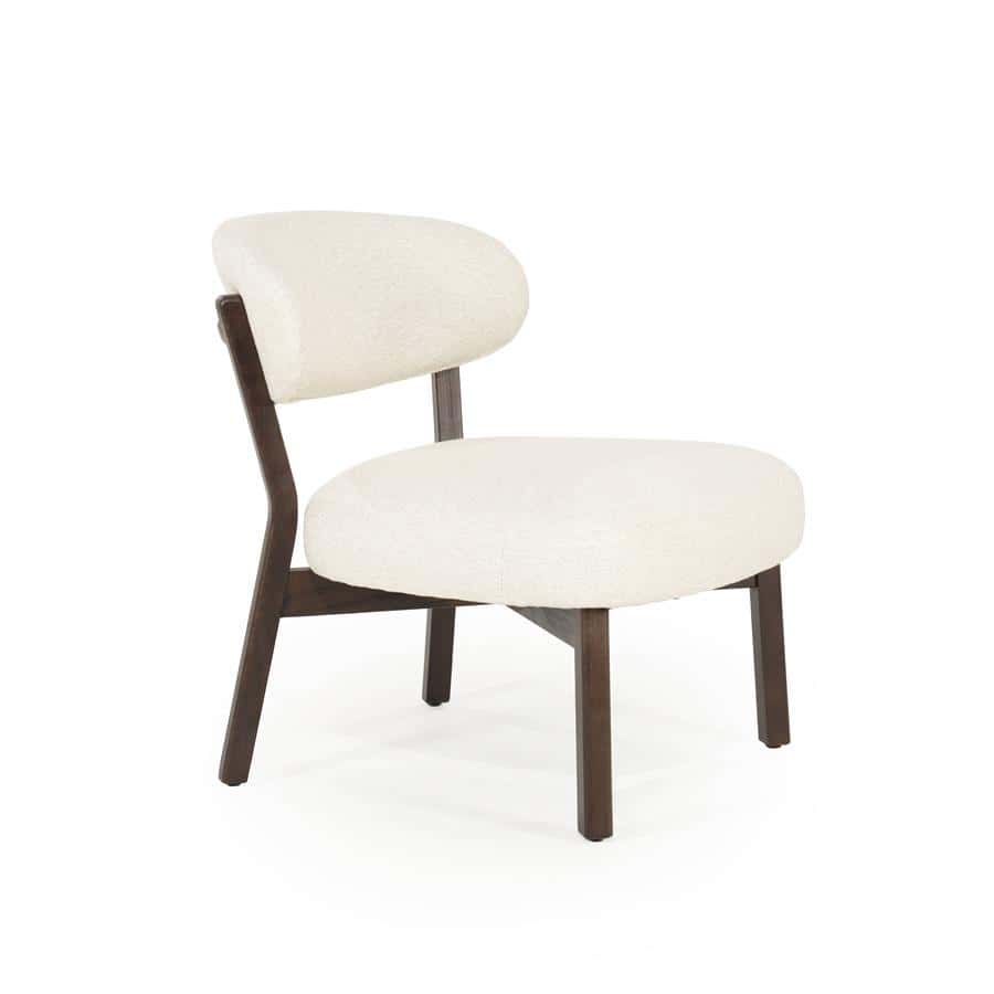 Fauteuil Mikky bruin - beige Moon