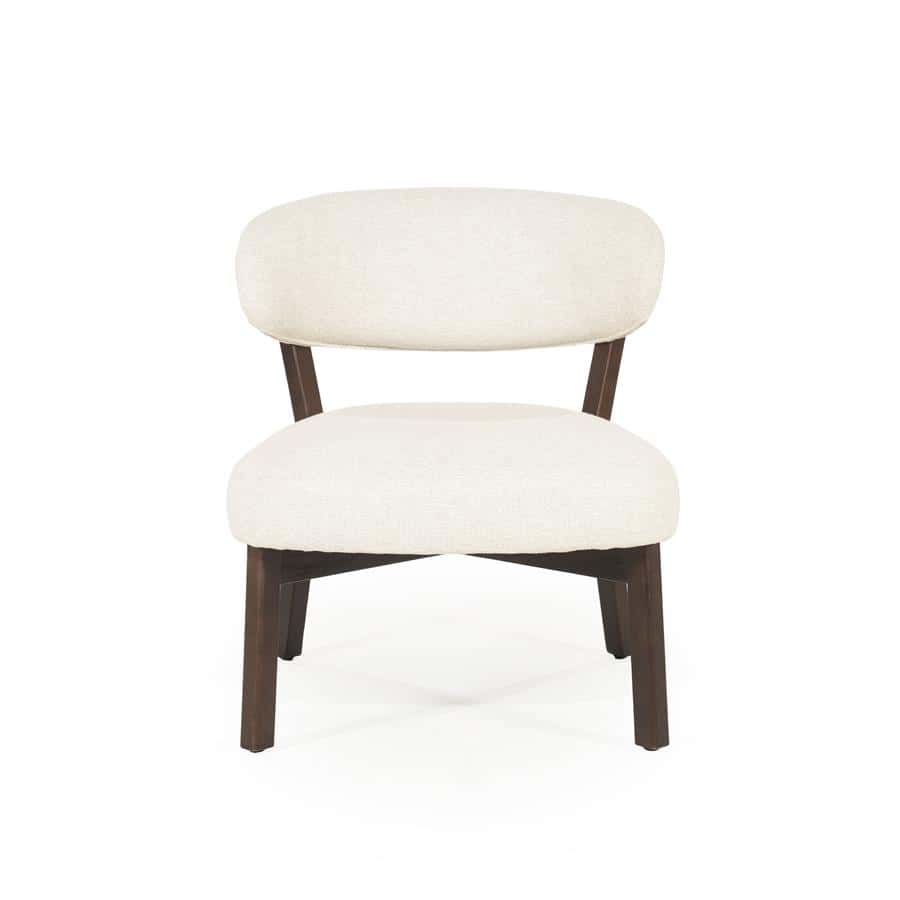 Fauteuil Mikky bruin - beige Moon