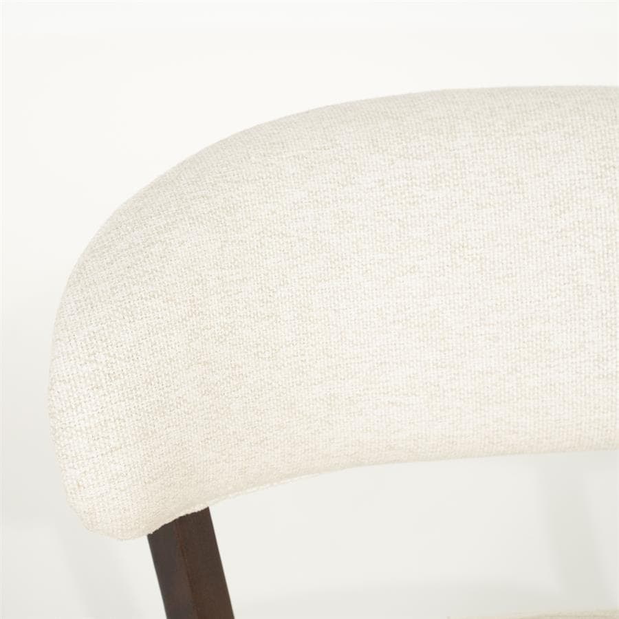 Fauteuil Mikky bruin - beige Moon