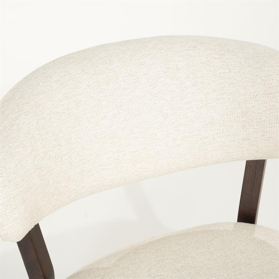 Fauteuil Mikky bruin - beige Moon