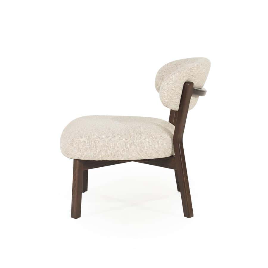 Fauteuil Mikky bruin - taupe Moon