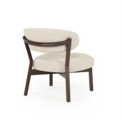 Fauteuil Mikky bruin - taupe Moon