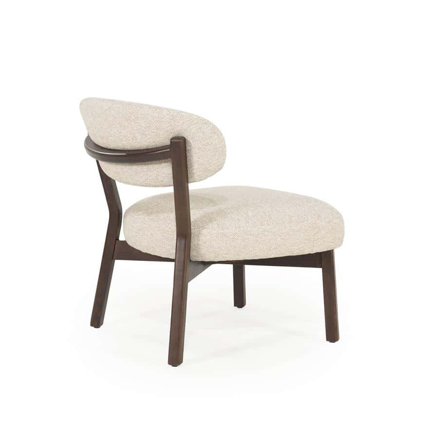 Fauteuil Mikky bruin - taupe Moon